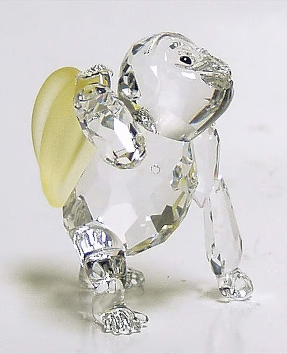 Swarovski Crystal Rare Encounters Young Gorilla With Bananas Figurine Retired